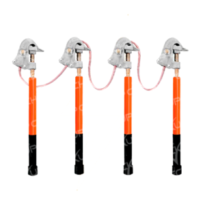 Conjunto de Aterramento 4 Grampos BT