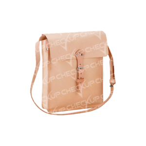 Bolsa de Couro com Tampa