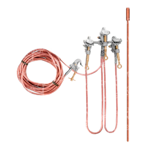 Conjunto de Aterramento Rápido e Temporário NR10 Até 34KV